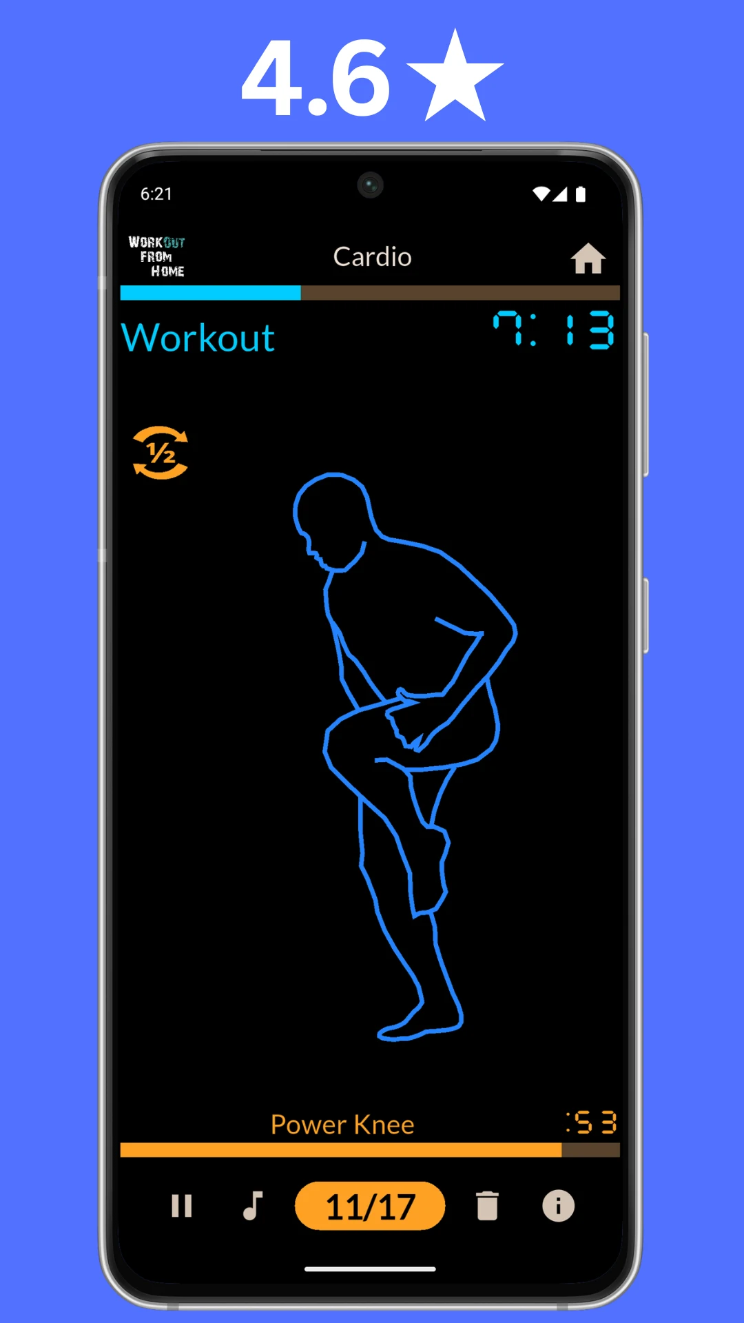 Workout From Home screenshot